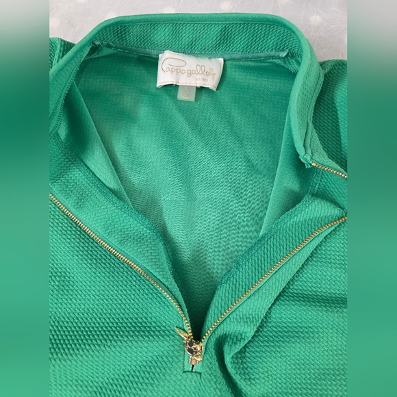 Pappagallo Green Sleeveless Dress with Zipper Size SMALL. - Picture 5 of 8